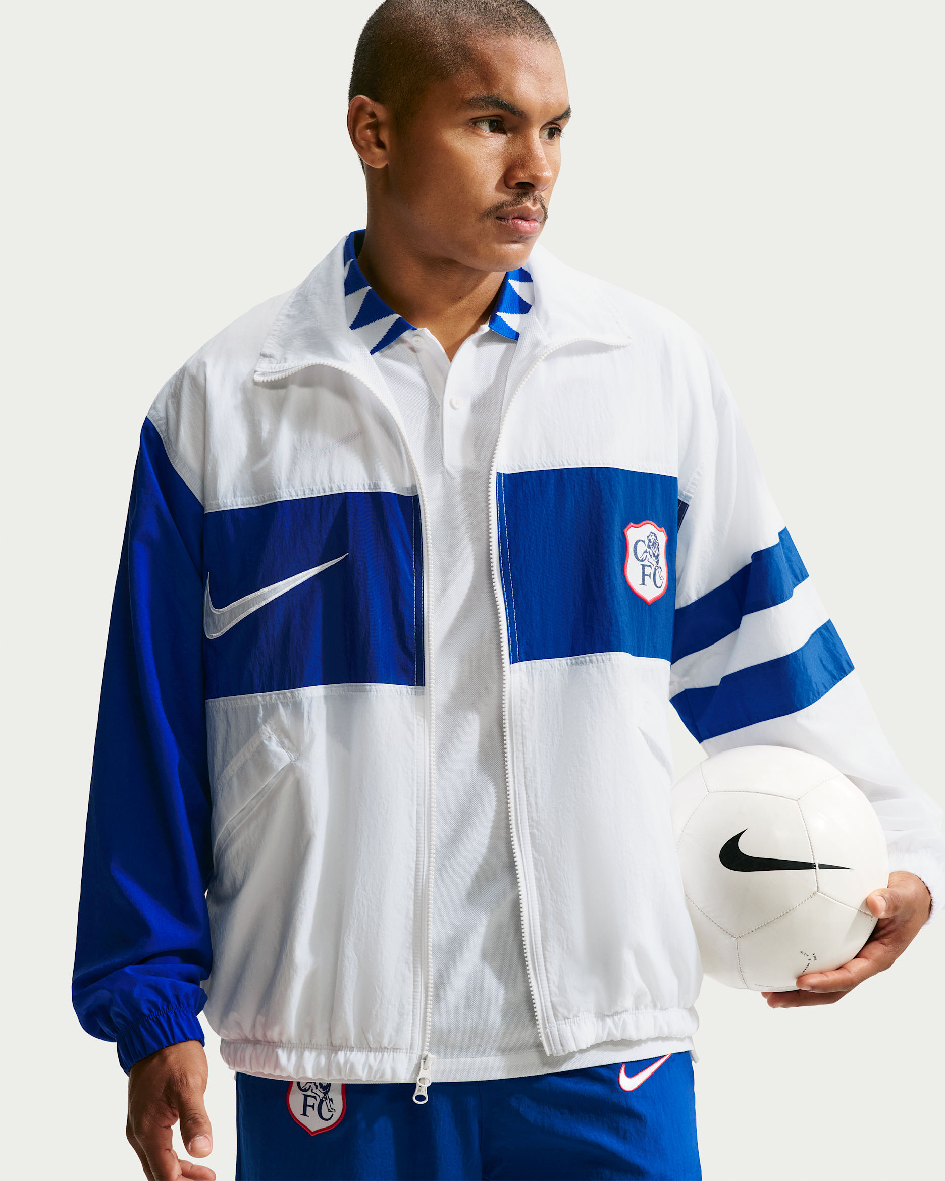 Chelsea F.C. Third Men's Nike Repel i96 Tracksuit Jacket. Nike ID